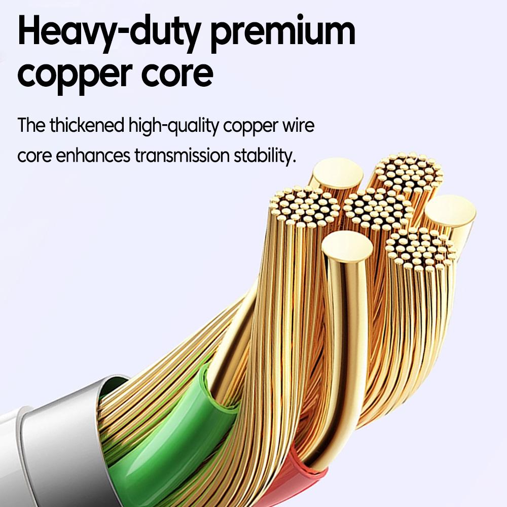 111W 6A Right-angle Braided Fast Charging Data Cable Braided Cord USB To Type-C for IPhone Samsung Xiaomi Phone Laptop 1/1.1/1m