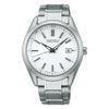 [Seiko Watch] SELECTION SBTM337 Men's Solar Radio Watch – White Dial, Titanium