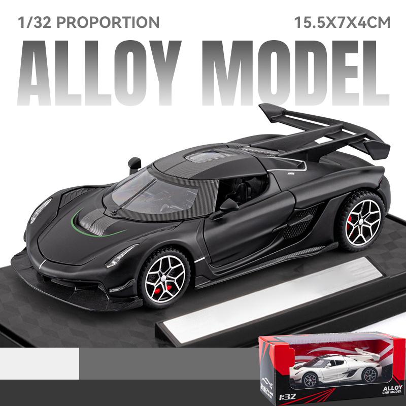 1:32 Jesko Super Sports Car Alloy Metal Diecast Model Car Holiday Present For Hobby Collectors Home Computer Desktop Decorations