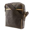 LOUIS VUITTON Sitadan NM Shoulder Bag M93224 Tail Brown Damier Jean Canvas mens Used