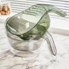 Multi Purpose Rice Washing Sieve Rice Washer Rice Draining Basket PET Material