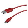 SBS TECABLEMICROR Power - Data Cable Micro-USB Type B (M) for USB Type A (M) 1 M White