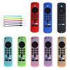 Shockproof AntiSlip Silicone Cover Case For Fire Tvs Stick 4K Remote Control Protective Sleeve With MultiColor Option