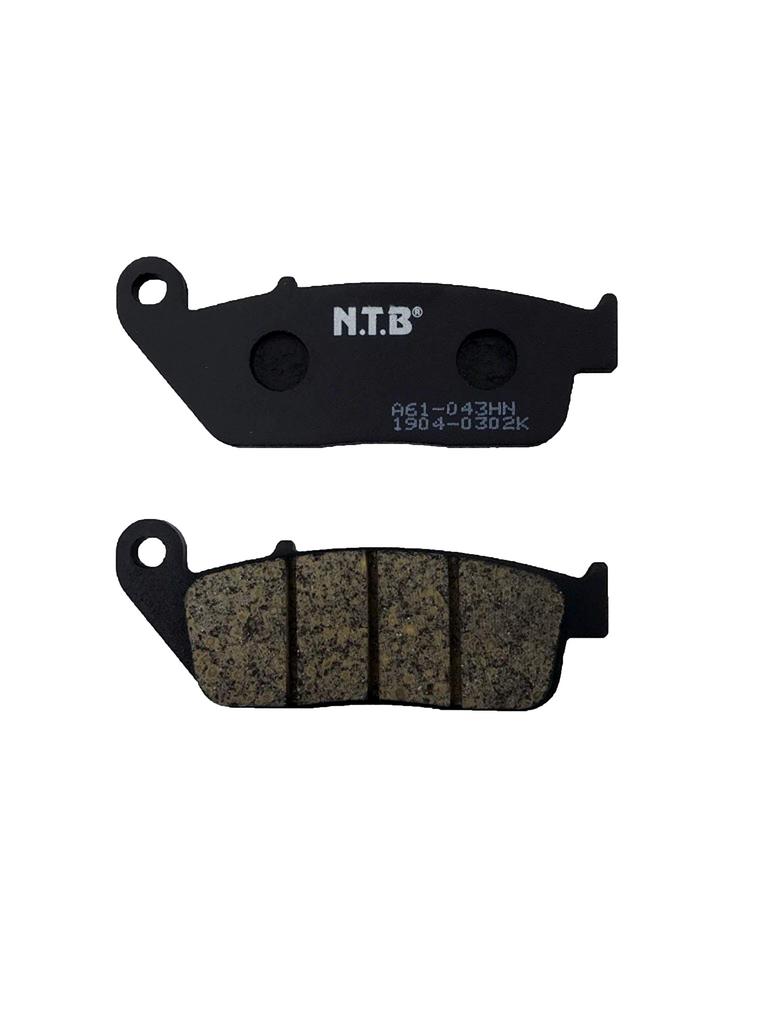 NTB (NTB) Brake Pads (Front) for Honda Rebel 250 (MC49) / Rebel 500 (PC60) etc. (A61-043HN)