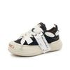 Tan Jianci Inspired Canvas Shoes: Open-Mouth 2026 Unisex Thick-Soled Heightening Sneakers for Autumn/Winter