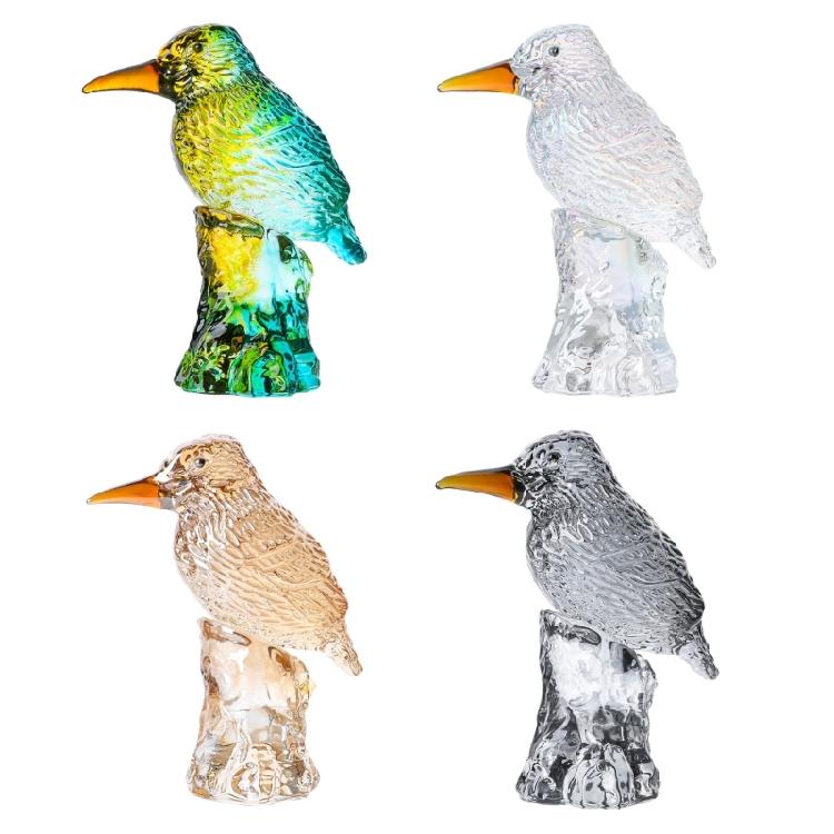 Handmade Bird Figurine Cute Animal Statue Home Table Decoration Ornament Wedding Holiday Gift Decoration