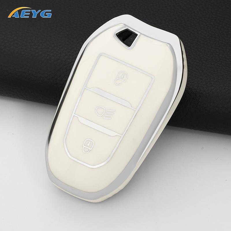 Tpu Car Remote Key Case Cover For Peugeot 308 408 508 2008 3008 4008 5008 For Citroen C4 C6 C3-Xr Picasso Grand Ds Ds5
