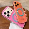 for  Candy Color Contrast Lanyard Case for For Iphone 17 16 1 14 Pro Max 13 12 Air Hand Wrist Strap Bumper Shockproof Cover