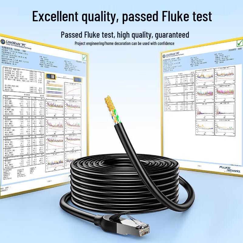 SAMZHE UTP CAT6A Ethernet Patch Cable
