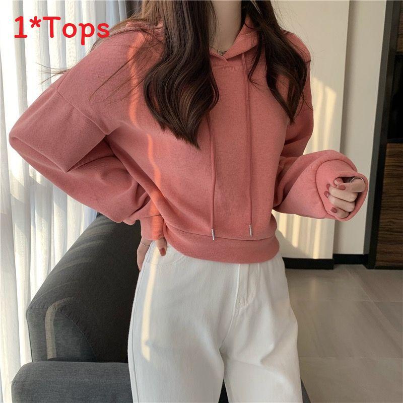 Womens Spring Hoodie With Embroidered Long Sleeves And Oversize Fit For Casual Wear