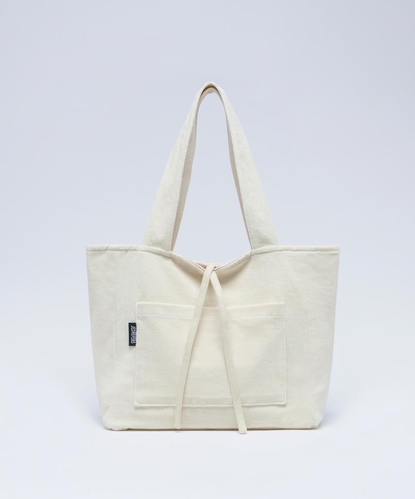Jedrefeb5 Puzzle Reverse Big Bag Ivory