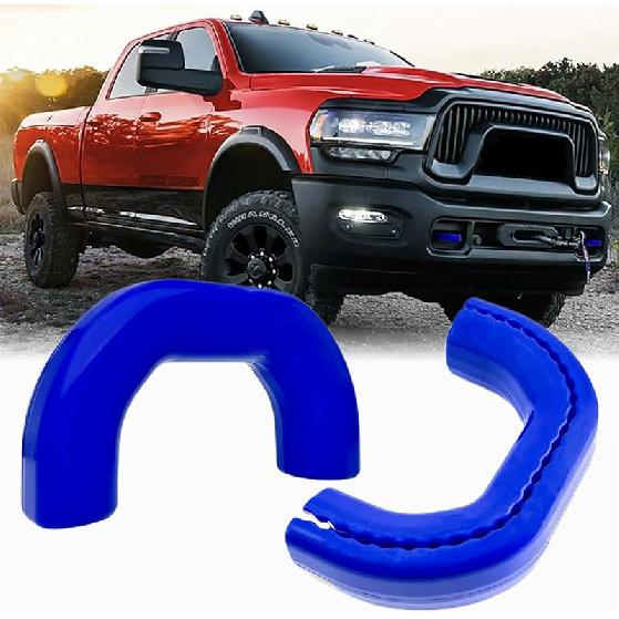 Tow Hook Covers Fits For -2025 RAM 2500/3500,Tow Hitch Cover Car Tow Hooks Compatible With Dodge RAM 2500 And RAM 3500 Accessories -2025 (Red)