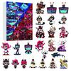 Hazbin Hotel Themed Advent Calendar 24 Days of Helluva Boss Ornaments Christmas Tree Decor Gift Set for Fans