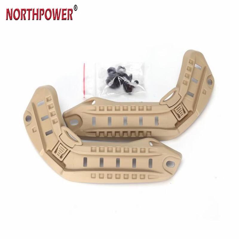 JIANGJUN FAST Tactical Helmet Side Rails One Size