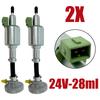 2X 12V 24V 2-5KW Car Air Diesel Heater Oil Fuel Pump For Webasto Eberspacher Truck Parking Heater Pulse Meter Pump w/ Damper