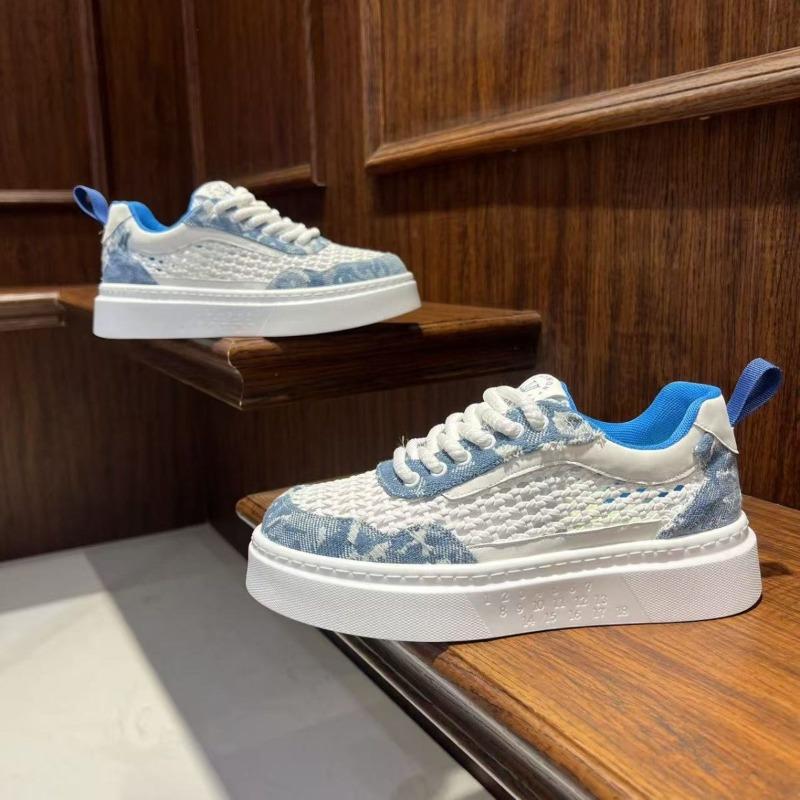 Scarpe da Ginnastica Basse da Uomo in Rete Tendenza Estive Nuove Scarpe Piatte Basse Casual Scarpe Sportive Comode da Esterno per la Corsa Zapatos Hombre