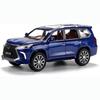 1:32 Scale Lexus LX570 Off-Road Alloy Diecast Model Car, Pull Back Metal Vehicle Toy with Sound and Light Συλλογή δώρων 6 Ανοιχτές Πόρτες για Παιδιά Ενήλικες