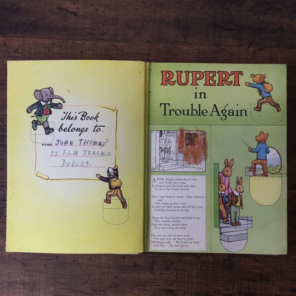 [USED] Old children's books, British, vintage books