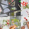 DIY Stationery Set: Ruler, Protractor, Square Silicone Mold for Epoxy Resin and Dried Flower Crafts