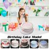 Simulation Kuchen Modell Gefälschte Kuchen Dessert Shop Lebensechte Geburtstag Kuchen Dekor Foto Requisiten Gefälschte Lebensmittel Modell Fenster Display Ornamente