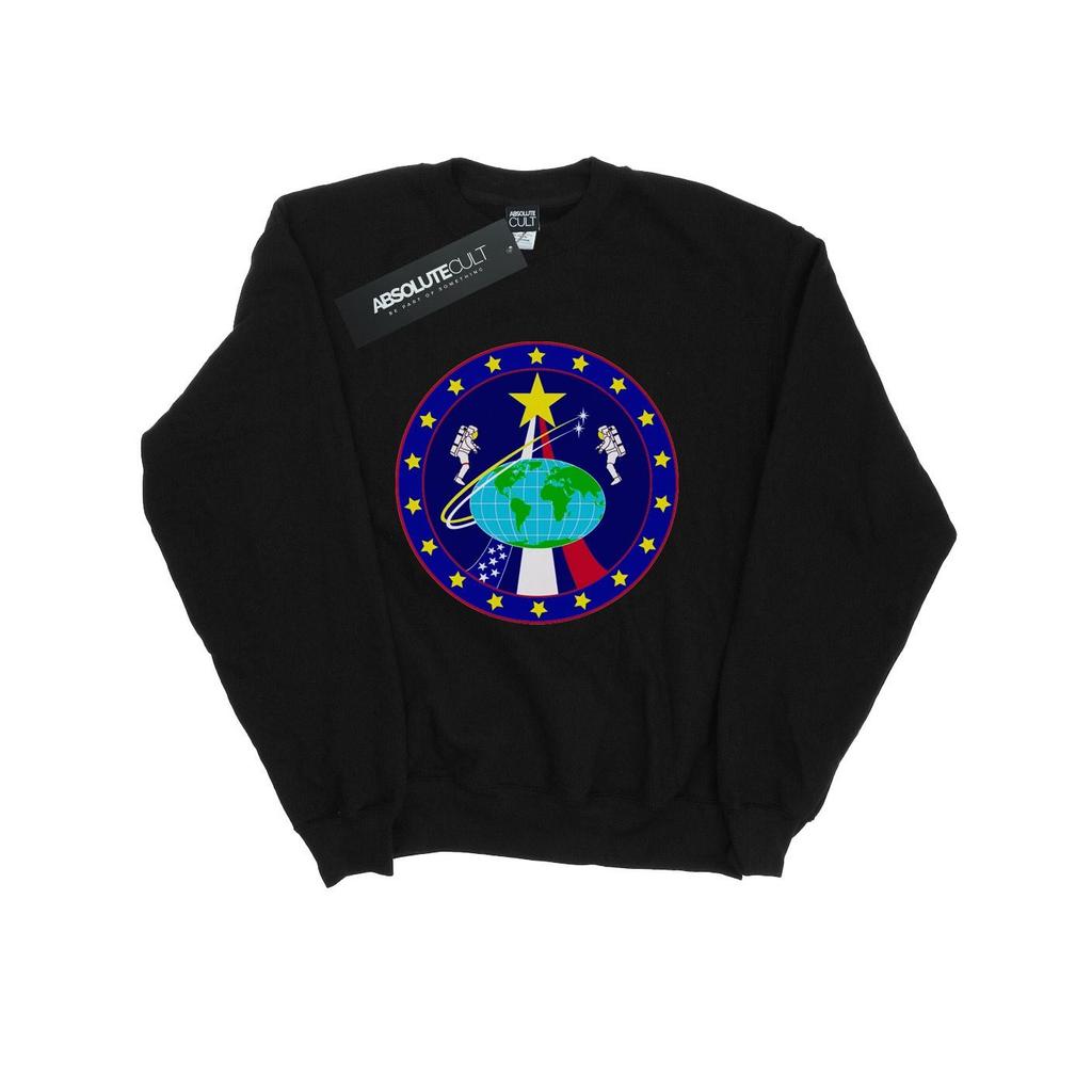 NASA Mens Classic Globe Astronauts Sweatshirt