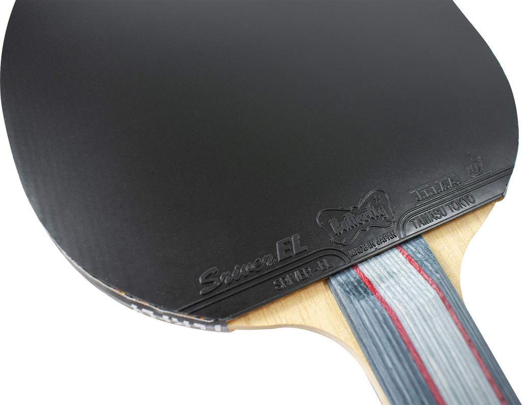 Butterfly Table Tennis Rubber Sriver EL High Elasticity Sponge Black Extra Thick 05380 (278)