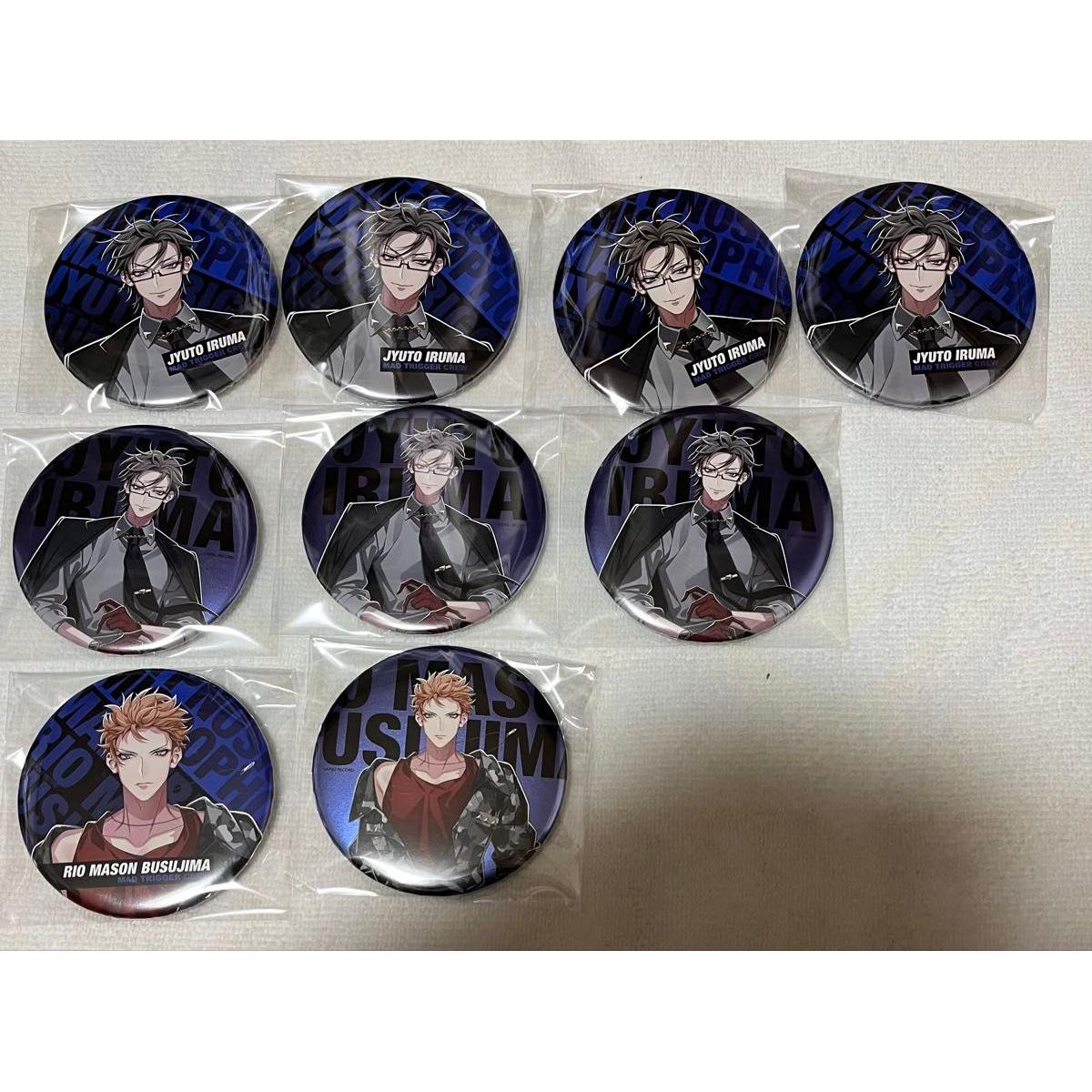 Used Hypnosismic Funmi Can Badge Juto Iruma Mason Rio Busujima