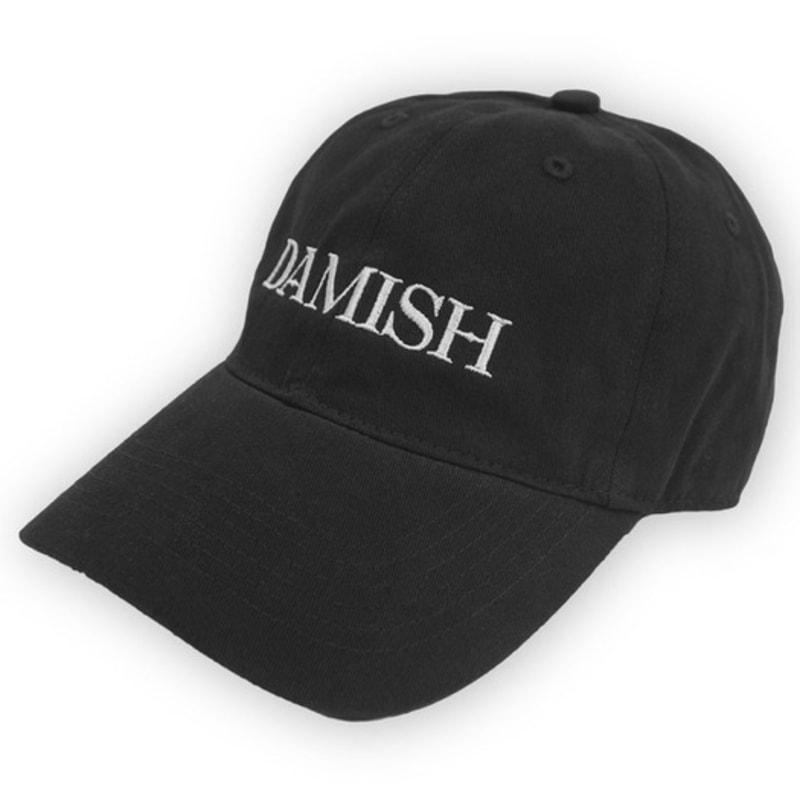 DAMISH BASIC LOGO BALL-CAP_Black