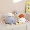 40/70/90cm Pull String Cheese Rat Plush Toy Super Adorable Mouse Plush Toy Gentle Stuffed Animal Birth Date Present Flower Branch Rat Doll