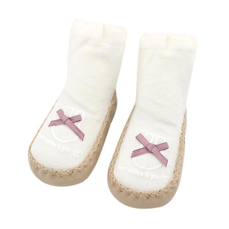 Cute Baby Toddlers Anti-slip Crawling Socks Shoes Toddler Slipper Boots 0-14 Months