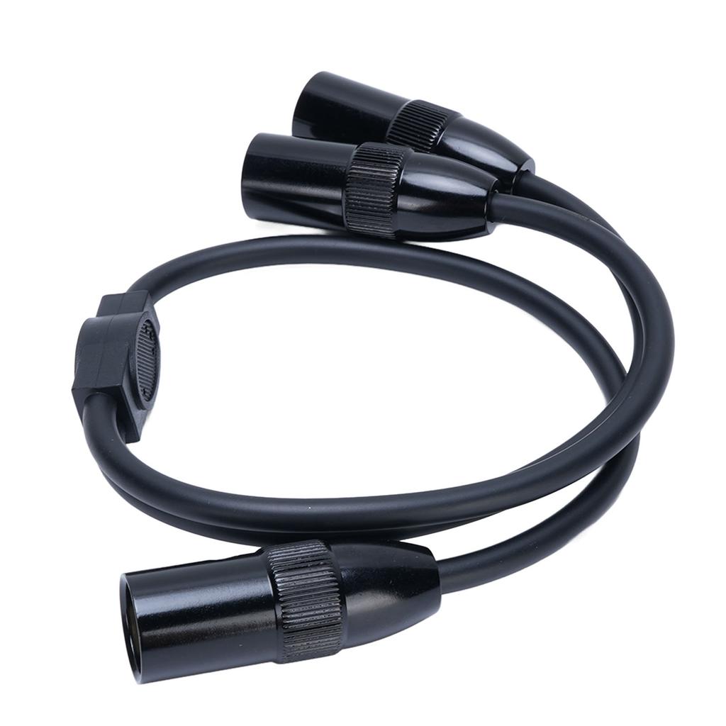 3 Pin XLR Male to Male XLR Cable Y Cable Balanced Microphone Cord Sound Adapter XLR Y Splitter