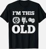 I'm This Old Funny Classic Car Parts Mechanic Vintage Auto Unisex T-Shirt