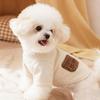 Plush Pet Coat Cartoon Bear Winter Dog Jacket Fashion Dog Costume  For Small Medium Dog