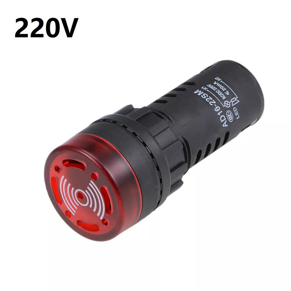 Blitz-Summer-Signal-Leuchte Ton-Licht-Alarm Gute Qualität 22mm Installationsloch