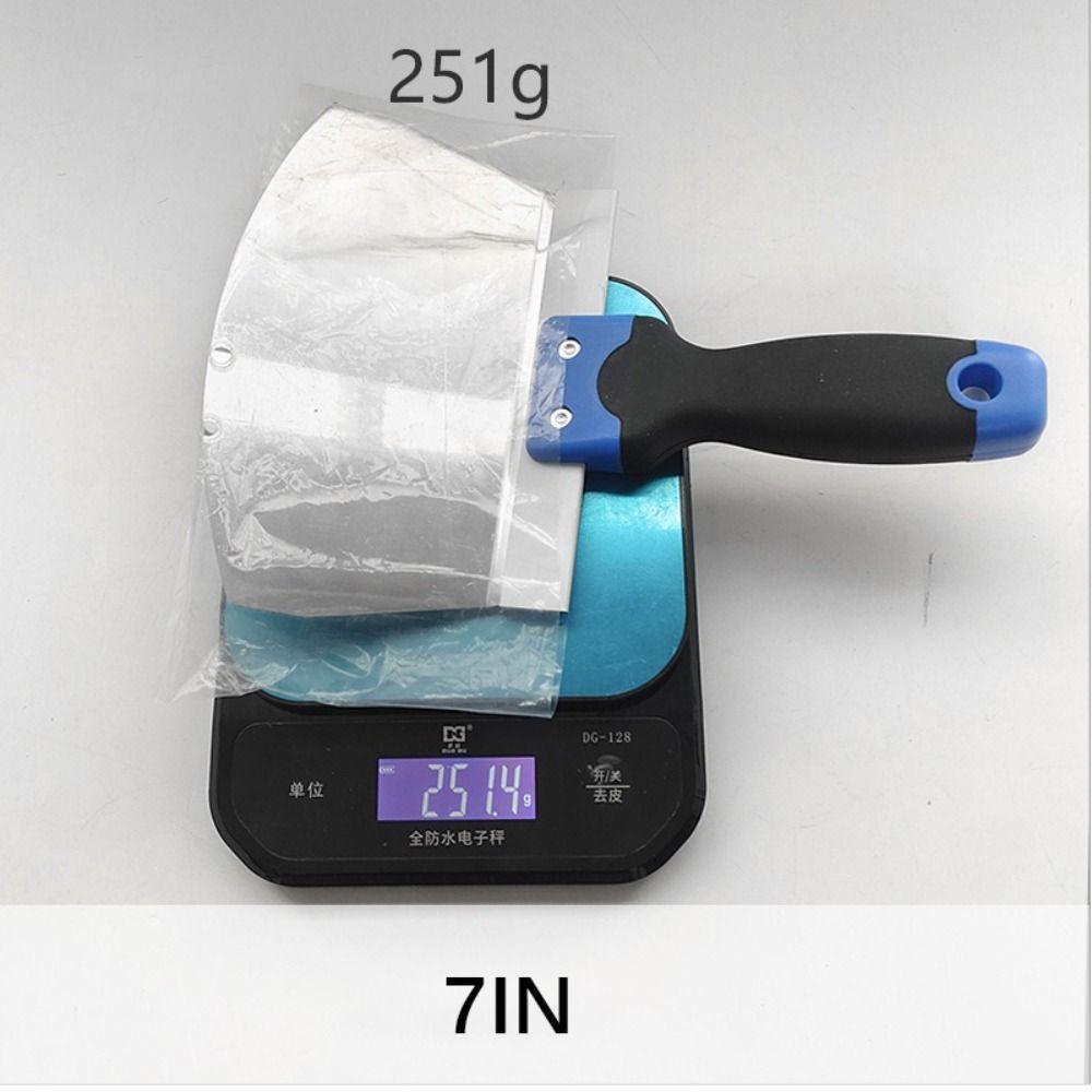 Stainless Steel Paint Scraper 6.5/7 Inch Multi-Purpose Scraper Putty Knife  Wallpaper Removal