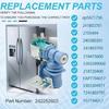 High Compatibility Freezer Water Part Replacement Plastic Metal Texture Perfect for Refrigerator Repair and Maintenance