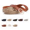 Twist Women'S Belt, Square Buckle Decoration With Jeans Belt Women