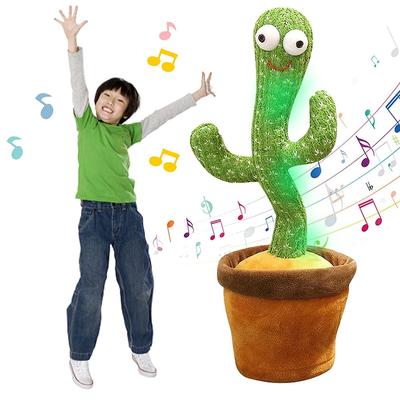 Bonistasia Cactus Toy, Dancing, Singing, Recording, Repeating, Comes with 120 Songs, Dancing Cactus Toy, Birthday Gift, Cactus Plush Toy, Kids Toy