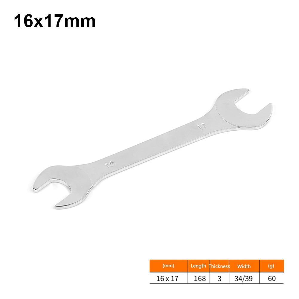 1Pcs 6-32mm Flat Wrench Tool Hi-Spec Double-end Fixed Spanner  Car Bicycle Repair Tool