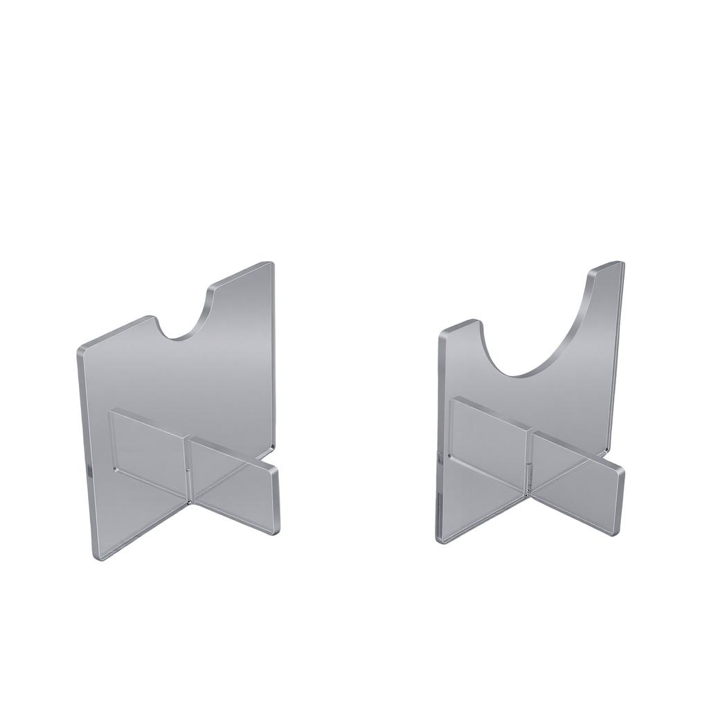 2 Pack Acrylic Display Stand Baseball Bat Holder Mini Vertical Storage Tube Shelf for Home Office Decor