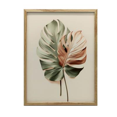 Monstera Copper Monstera Copper, 50X70 Cm, Unframed, Premium Canvas On Stretcher