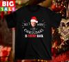 Alles, was ich zu Weihnachten will, ist Trump zurück Alle Größen Schwarzes T-Shirt TT1182 Unisex T-Shirt