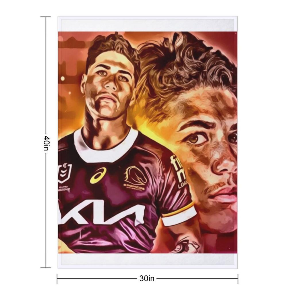 Reece Walsh Throw Blanket Luxury St Tourist Extra Large Throw Winter beds Blankets