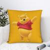 Winnie The Pooh Baby Square Pillow Cases Cushion Covers Vintage Polyester Decor Pillowcover for Home 40*40cm