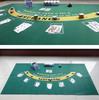 90x180cm Texas Roulette & Kartenspiel Tisch Filzmatte, Vlies