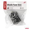 Ceramic Fuse Box 4 Sockets AMIO-03040