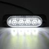 4Led Car Warning Light Grill Breakdown Light Car Truck Trailer Beacon Lamp Led Amber Side Light For Cars 12V - 24V
