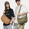 Large capacity dumpling bag versatile shoulder messenger bag