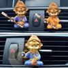 Auto Air Freshener Monkey Car Export with Perfume Zinc Alloy Monkey King Indoor Accessories