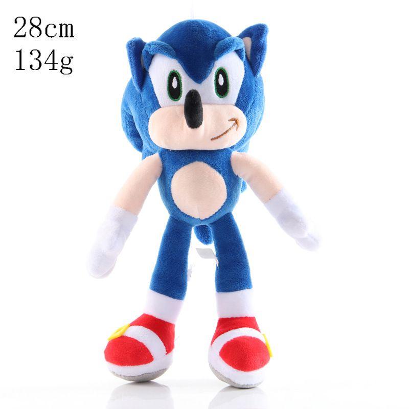 Adorable 28cm Sonic The Hedgehog Shadow Amy Rose Knuckle Tail Plush Toy For All Ages